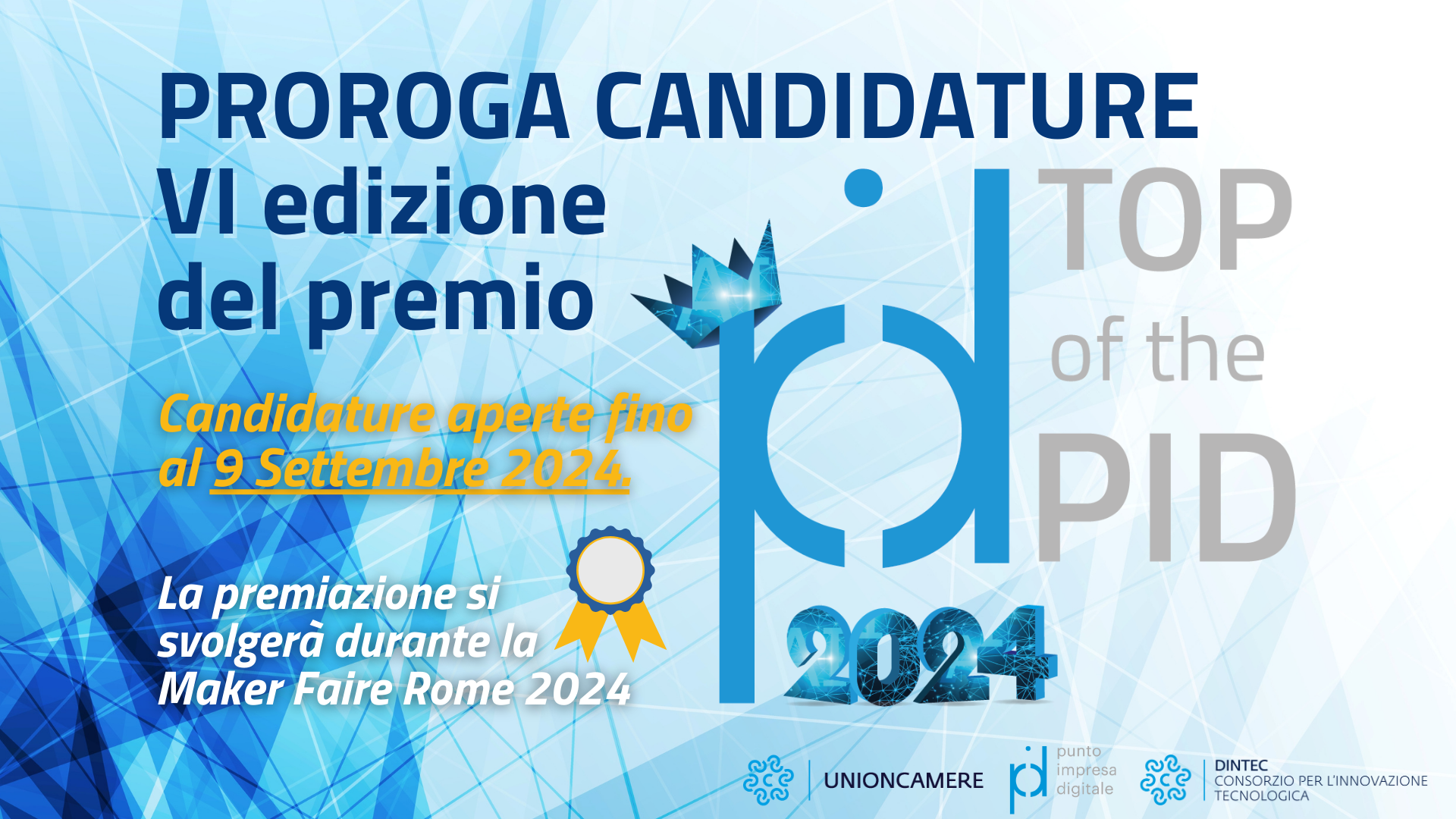 proroga candidature top of the pid